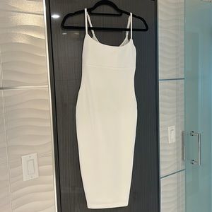 Nookie Bailey Midi Dress, Ivory, Small